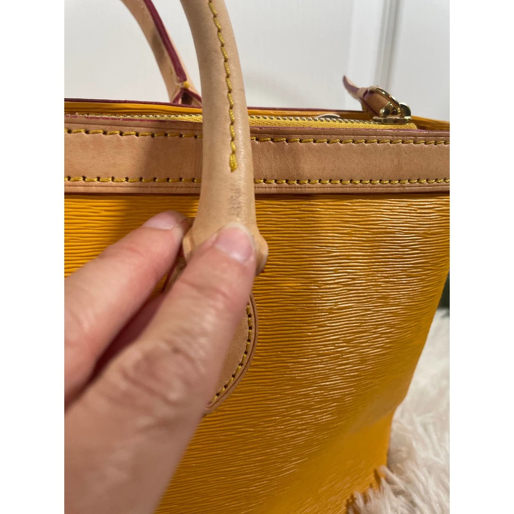 Dooney & Bourke Small Yellow Tote Bag - Picture 6 of 10